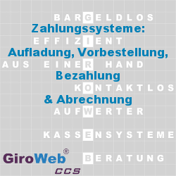 GiroWeb GV Glossar & Lexikon: Zahlungssysteme | Aufladung - Vorbestellung - Bezahlung - Abrechnung