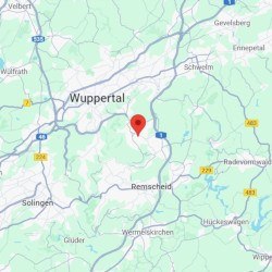 GiroWeb Deutschland - Regionalgesellschaft West in Leverkusen: Anfahrt zum Standort Wuppertal (NRW)