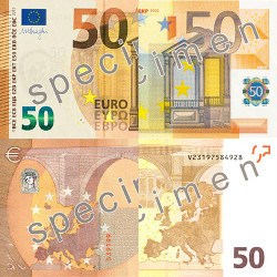 Neuer Geldschein: Einführung 50 € Banknote
