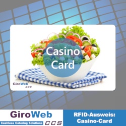 GiroWeb GW Casino-Card: Kartenbeispiel für Chipkarten-Ausweise