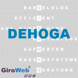 GiroWeb FAQ für Gemeinschaftsverpflegung (GV) & Catering: Was ist DEHOGA?