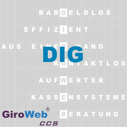 GiroWeb FAQ für Gemeinschaftsverpflegung (GV) & Catering: Was ist DIG?