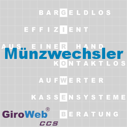 GiroWeb FAQ für Gemeinschaftsverpflegung (GV) & Catering: Was ist ein Münzwechsler?