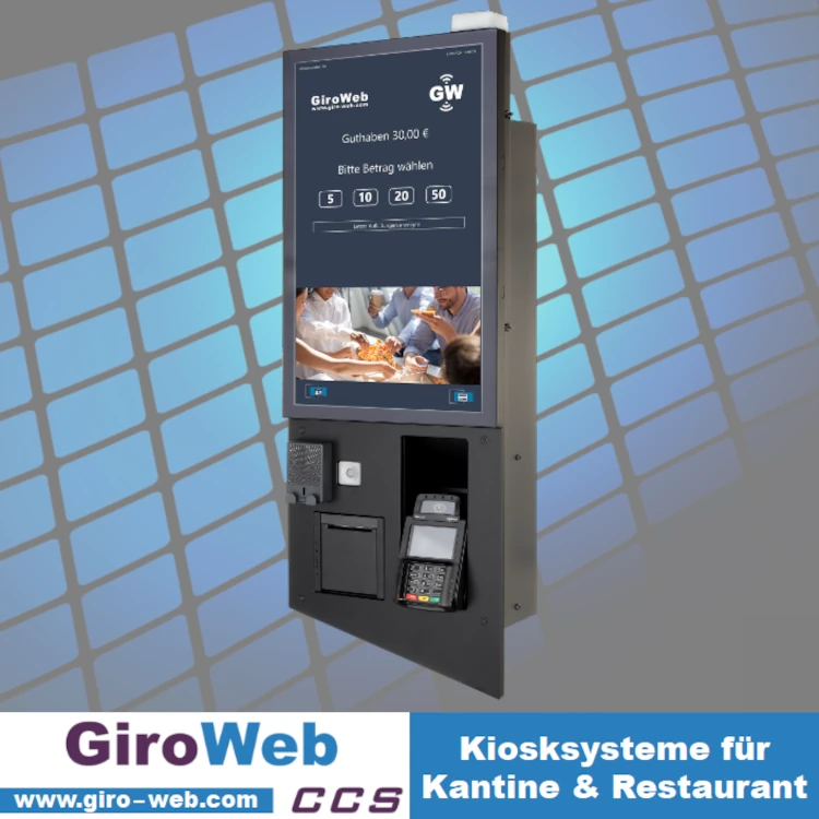 GiroWeb-FAQ in der Praxis: Self-Service Infoterminal / Kiosksystem mit Touch-Display