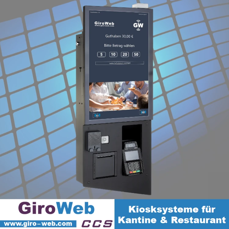 GiroWeb-FAQ in der Praxis: Kiosk-System für Selfservice mit Touch-Terminal