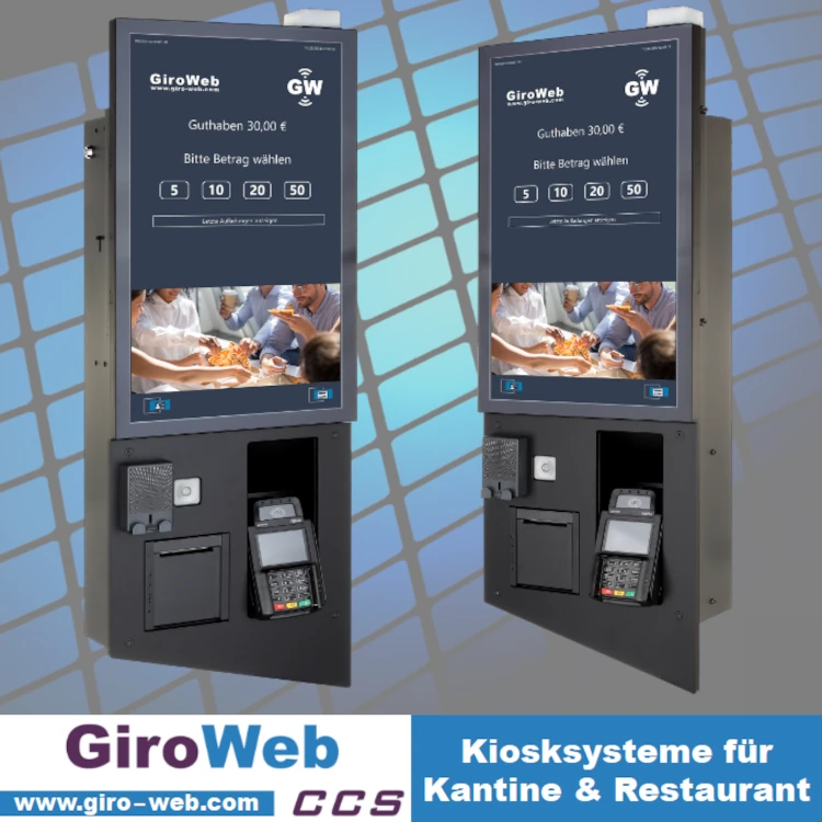 GiroWeb-FAQ in der Praxis: Infoterminals inkl. openCashfile OCF für Wandmontage