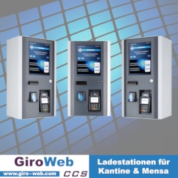 GiroWeb Ladestationen für Kantine & Mensa