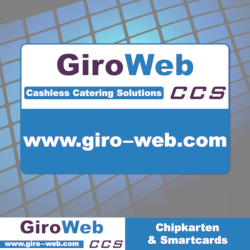GiroWeb Chipkarten für bargeldlose Gastronomie