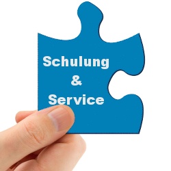 Produkte & Leistungen: Schulung & Service